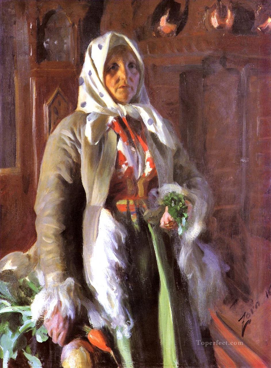 Mona foremost Sweden Anders Zorn Oil Paintings